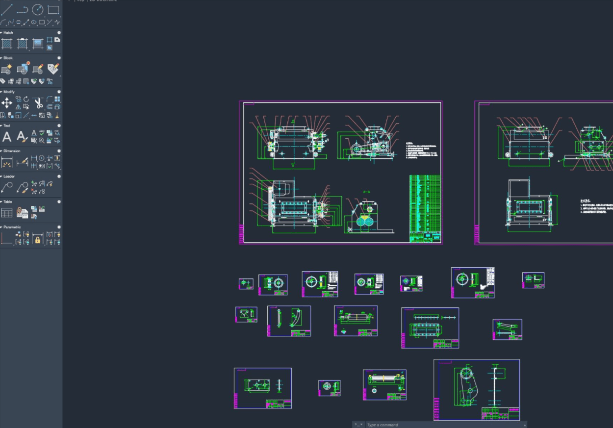 AutoCAD制作実績